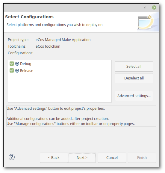 Select Configurations