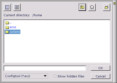 Open dialog box